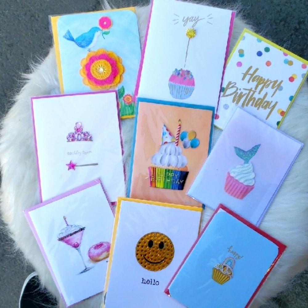 NWT PAPYRUS BIRTHDAY CARDS SMALL